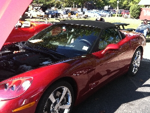 Corvette Show in Historic Smithville NJ 