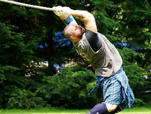 The Highland Games competitions will have the whole family on their feet cheering.